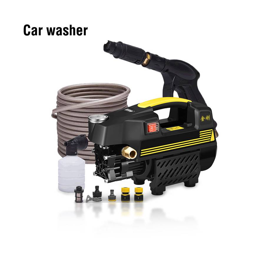 Portable Automatic Brush 1400W High Pressure Cleaner Water Jet Power Cleaner China Electric Pressure Washer Car Wash Machine